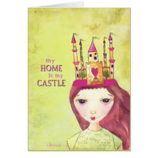 Cartão minha casa é meu castelo
