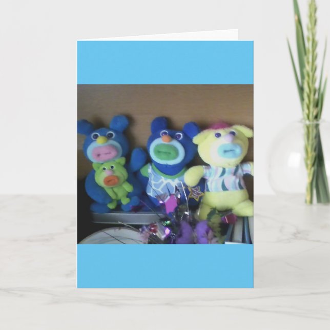 Cartão Minha Célula Foto de Meus Amigos (Frente)