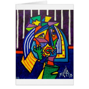 Cartão Minha esposa por Piliero