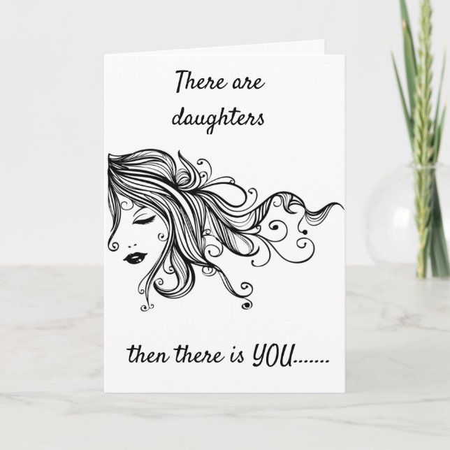 CARTÃO MINHA FILHA COM TODO O NOSSO AMOR ANIVERSÁRIO (Frente)