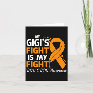 Cartão Minha Luta De Gigi É A Minha Luta Contra O Rsd Crp