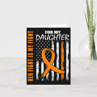 Cartão Minha Luta É Minha Luta Filha Bandeira de Conscien