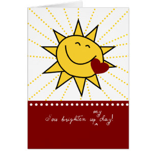 Cartão Minha luz do sol