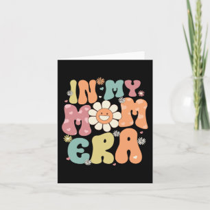 Cartão Minha Mãe Era Retro Groovy Mama Dia de as mães