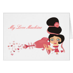 Cartão Minha máquina do amor