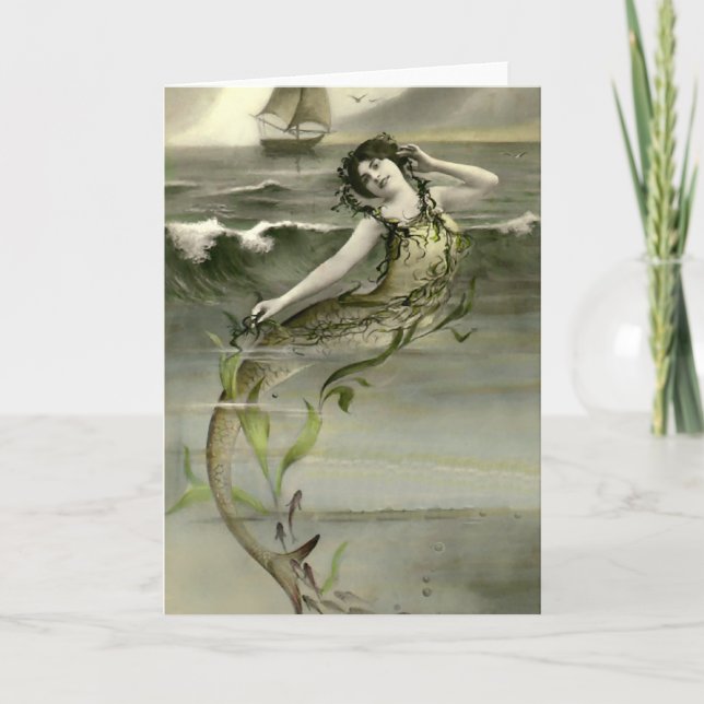 Cartão Minha Pequena Sereia (Frente)