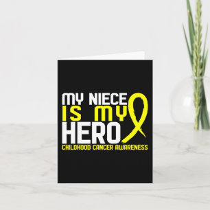 Cartão Minha sobrinha é minha consciência de Cancer de in
