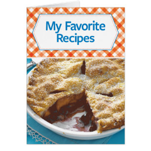 Cartão Minhas Receitas Favoritas