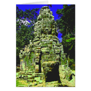 Cartão Mini Bayon [Redux] ... Siem Reap, Camboja Card