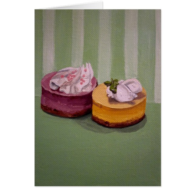 Cartão Mini Cakes (Frente)