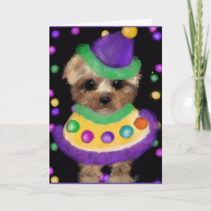 CARTÃO MINI YORKIE POO
