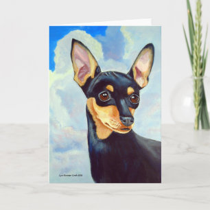 Cartão Miniature Pinscher Greeting Cards
