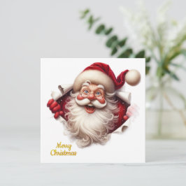 Cartão Minimal Christmas Postcard | Line Art Tree | Kalir