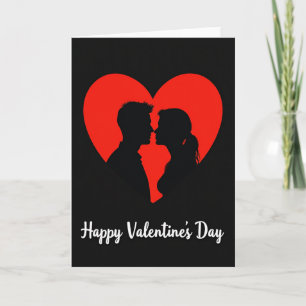 Cartão Minimalista de Amor Ousado