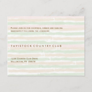 Cartão minimalista moderno da recepção de