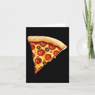 Cartão Minimização da fatia de pizza