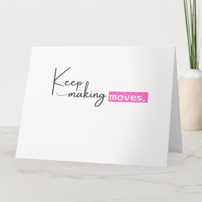 Cartão Mínimo sofisticado (Frente)