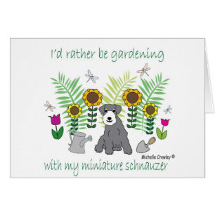 Cartão MiniSchnauzer