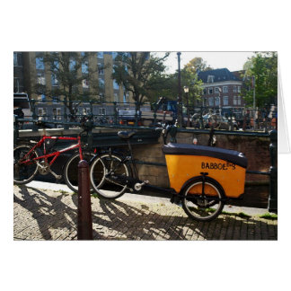 Cartão MiniVan infantil em Amsterdã