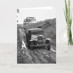 Cartão Minnesota Blueberry Pickers, 1937