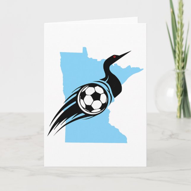 Cartão Minnesota Soccer Loon  (Frente)