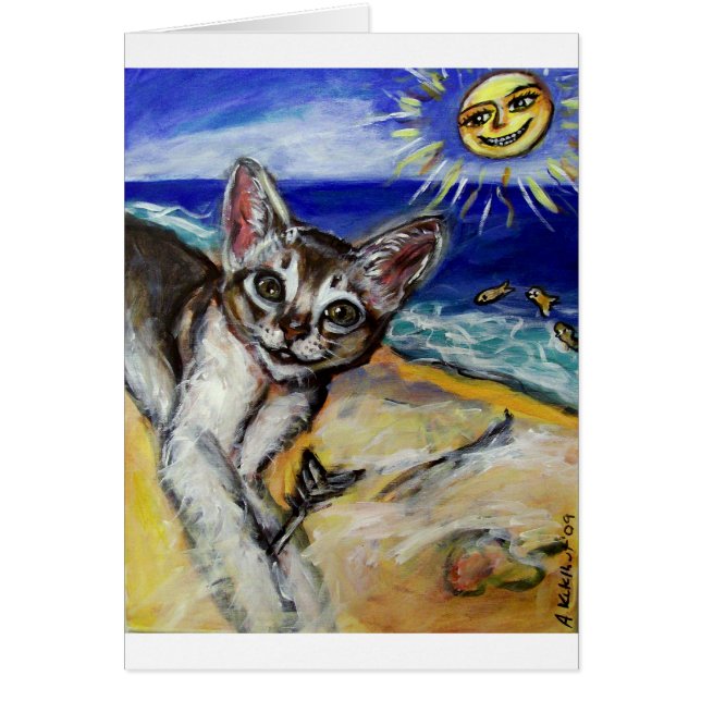 Cartão "Minnow " (Frente)