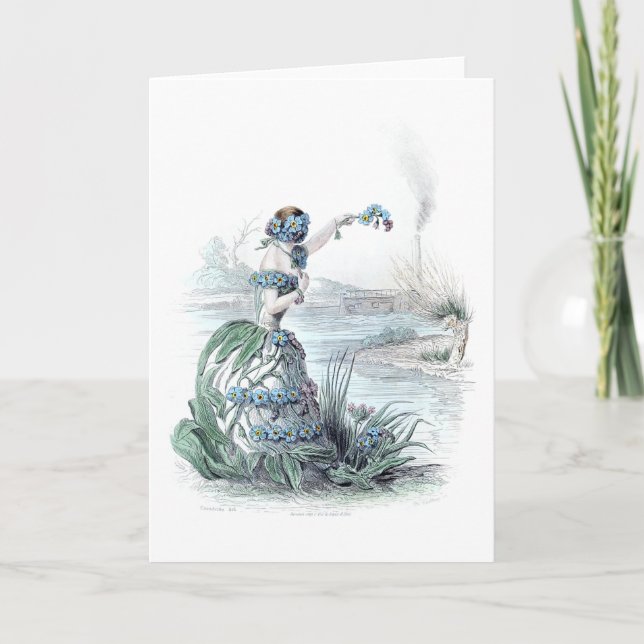 Cartão Miosótis (Frente)