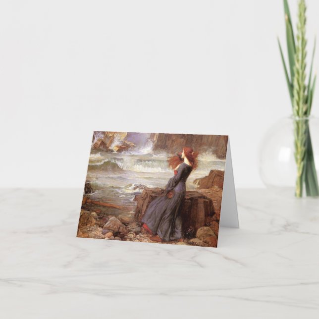 Cartão Miranda da tempestade (Frente)