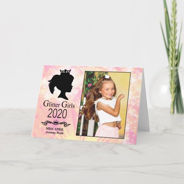 Cartão Miss abril de 2020 (Frente)