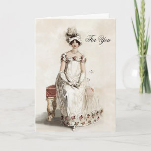 Cartão "Miss Bennet" Para Você