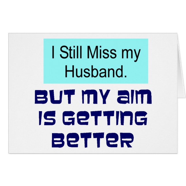 Cartão Miss Meu Marido (Frente Horizontal)