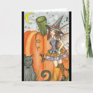 Cartão Miss October - Halloween CARD