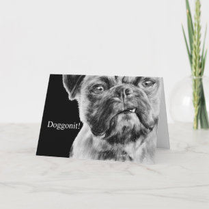 Cartão Miss Seu Cãozinho Engraçado