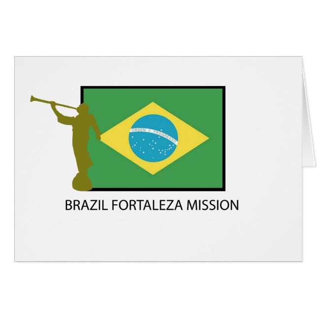 CARTÃO MISSÃO LDS DE BRASIL FORTALEZA (Frente Horizontal)