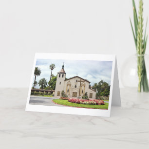 Cartão Mission Santa Clara de Asis