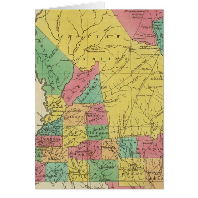 Cartão Mississippi 9 (Frente)