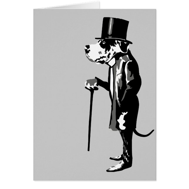 Cartão Mister Dane (Frente)