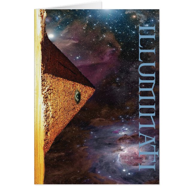 Cartão Mistério galáctico de Illuminati (Frente)