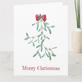 Cartão Mistletoe