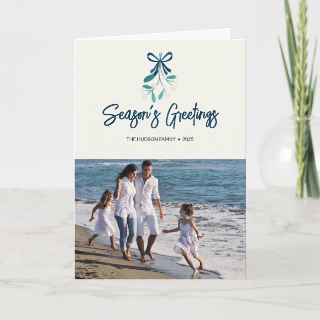 Cartão Mistura de fita azul (Frente)