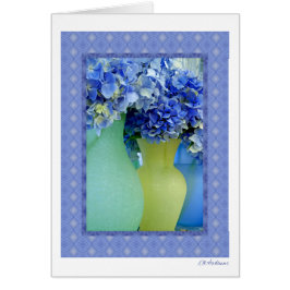 Cartão Mistura II do Hydrangea