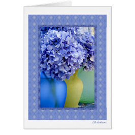 Cartão Mistura VII do Hydrangea