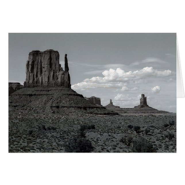 Cartão Mitten # 4 (Frente Horizontal)