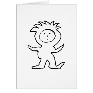 Cartão Miúdo de Jammies do leão