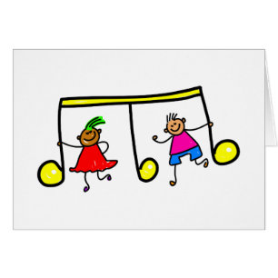 Cartão Miúdos da música