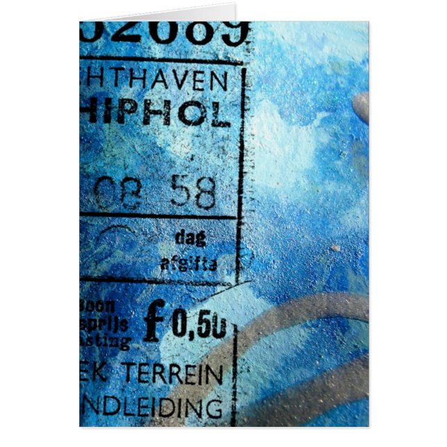 Cartão Mixed Media Abstrato 08 58 (Frente)