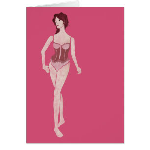 Cartão m'Lady Mannequin
