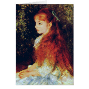 Cartão "Mlle Irene Cahen'