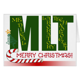 CARTÃO MLT MERRY CHRISTMAS - TECNOLOGIA MÉDICA DE LABORAT