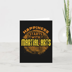 Cartão Mma Training Judo Karate Boxing Martial Arts